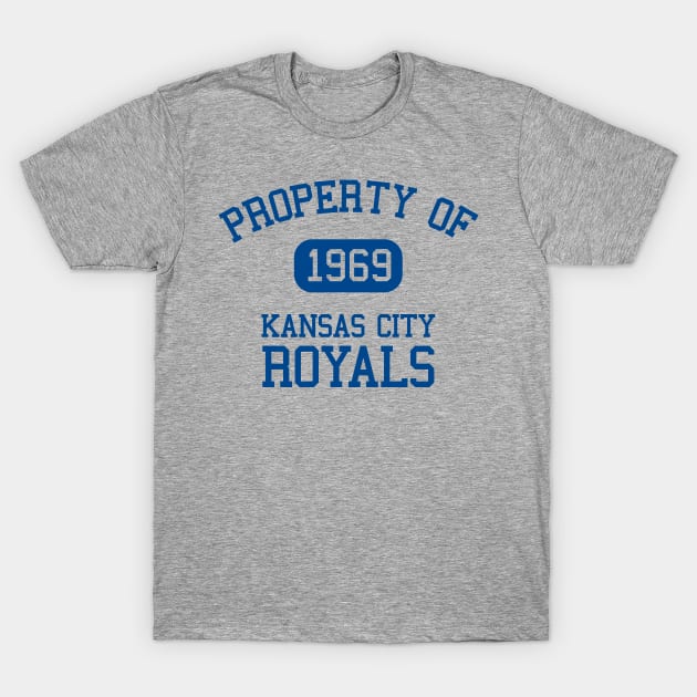 Property of Kansas City Royals T-Shirt by Funnyteesforme